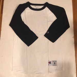 New without tags. Men’s Champion Baseball Tshirt